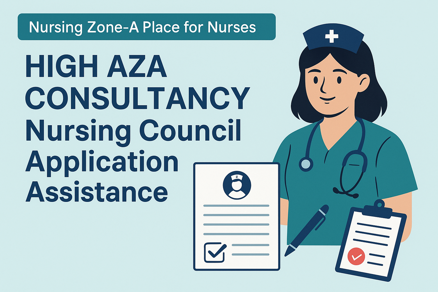 HIGH AZA CONSULTANCY Nursing Council Application Assistance