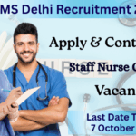 AIIMS Delhi Recruitment 2025