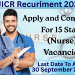 SJICR Staff Nurse Recruitment