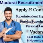 AIIMS Madurai Recruitment 2025