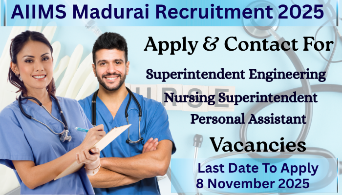 AIIMS Madurai Recruitment 2025