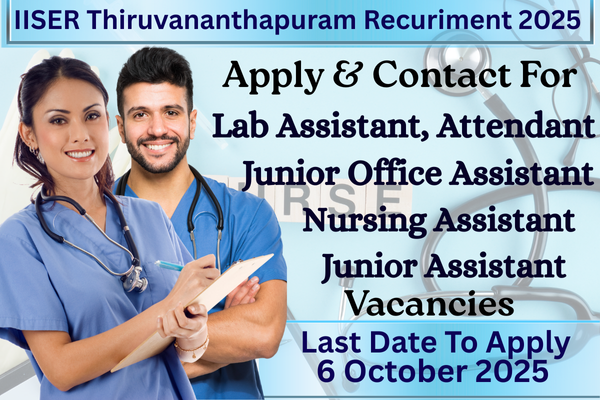 IISER Thiruvananthapuram Recruitment 2025