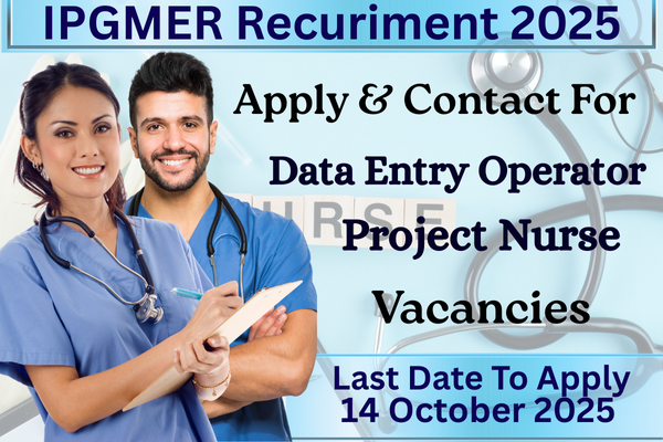 IPGMER Recruitment 2025