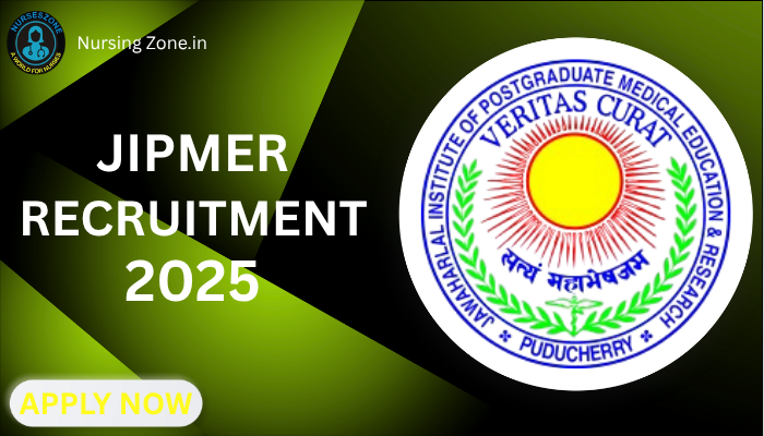 JIPMER Recruitment 2025