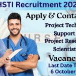 THSTI Recruitment 2025