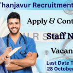 DHS Thanjavur Recruitment 2025
