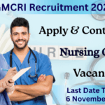 IGMCRI Recruitment 2025