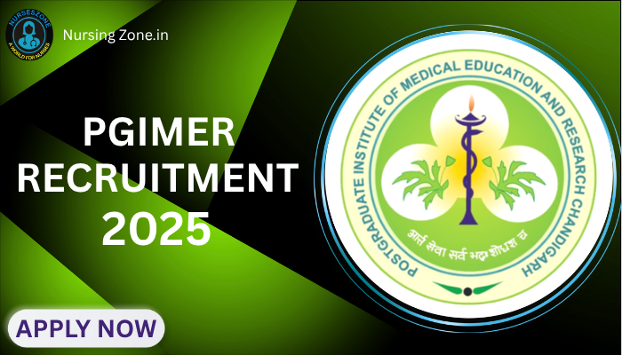 PGIMER Recruitment 2025