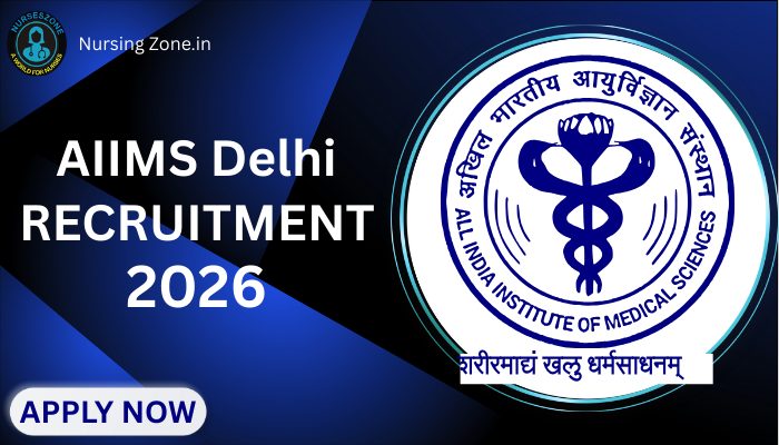 AIIMS Delhi Recruitment 2026