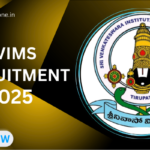 SVIMS Recuritment 2025