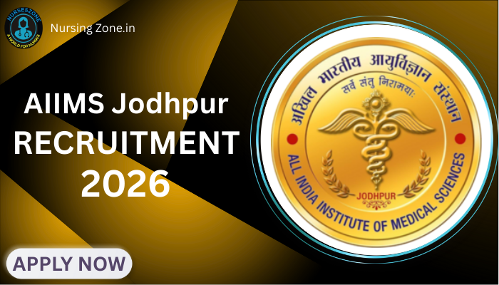 AIIMS Jodhpur Recruitment 2026