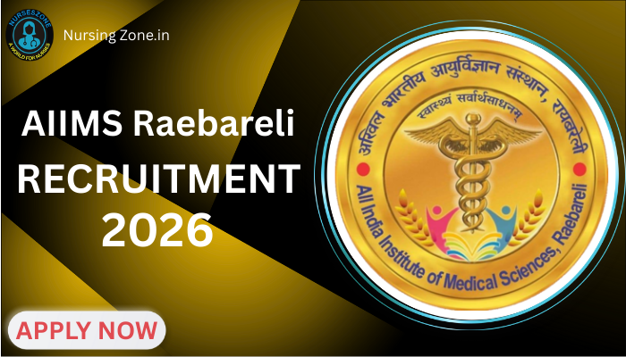 AIIMS Raebareli Recruitment 2026