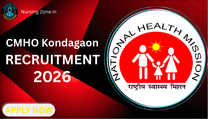 CMHO Kondagaon Recruitment 2026