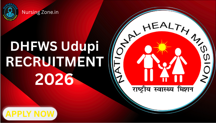 DHFWS Udupi Recuritment 2026
