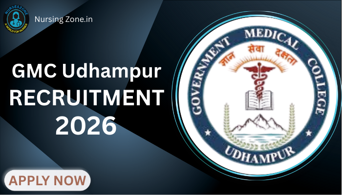 GMC Udhampur Recruitment 2026