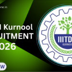 IIITDM Kurnool Recruitment 2026