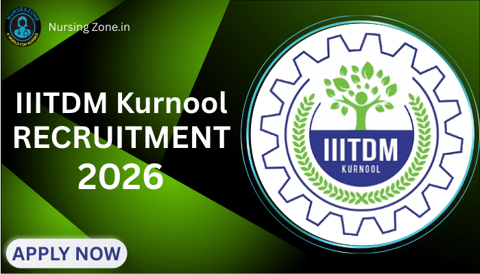 IIITDM Kurnool Recruitment 2026