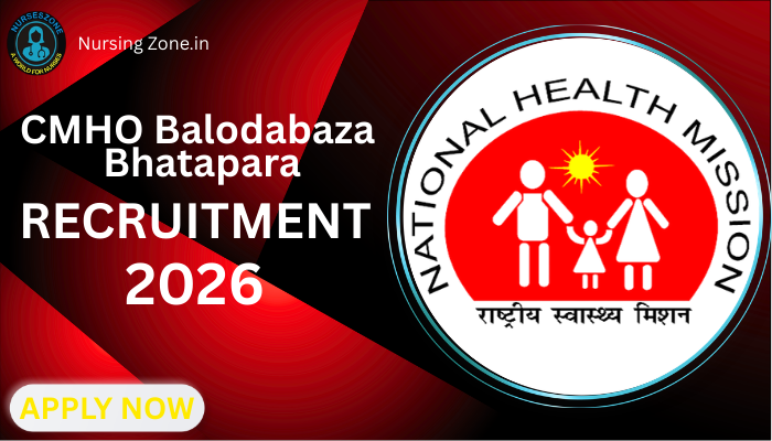CMHO Balodabazar Bhatapara Recruitment 2026