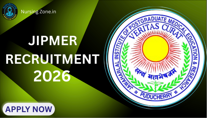 JIPMER Recruitment 2026