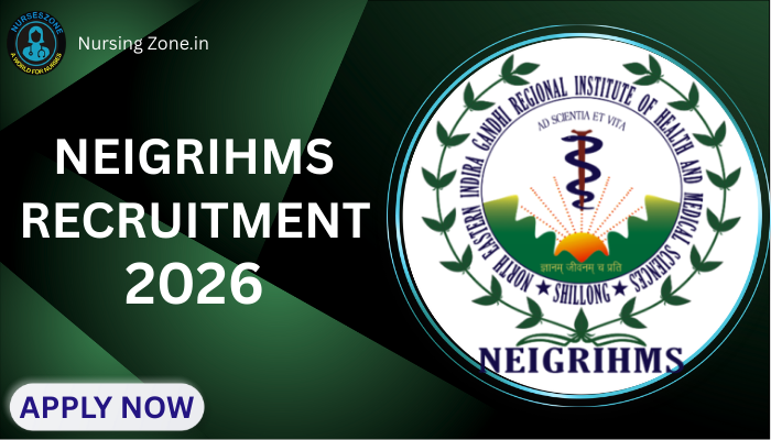 NEIGRIHMS Recruitment 2026