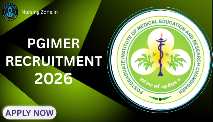 PGIMER Recruitment 2026