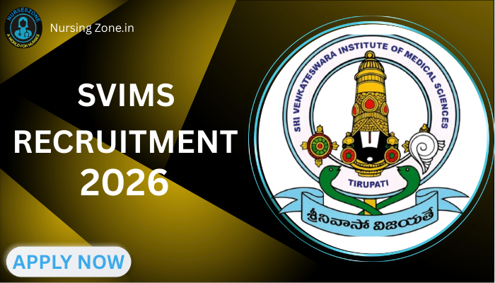 SVIMS Recruitment 2026