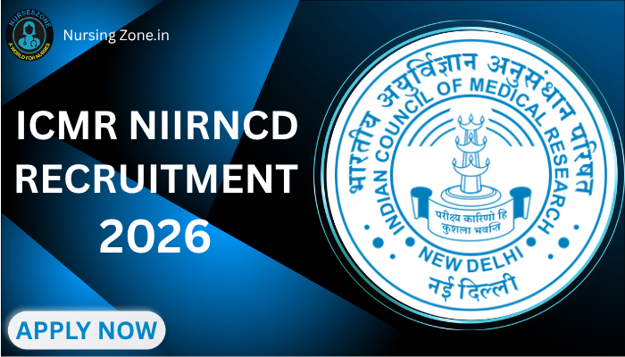 ICMR NIIRNCD Recruitment 2026