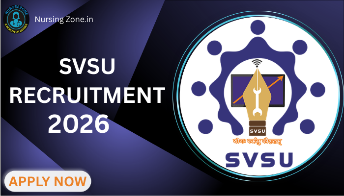 SVSU Recruitment 2026