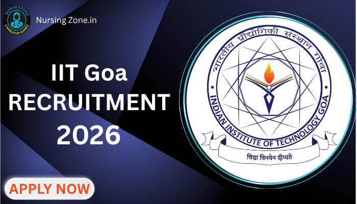 IIT Goa Recruitment 2026