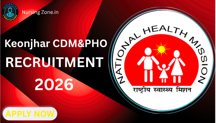 Keonjhar CDM&PHO Recruitment 2026