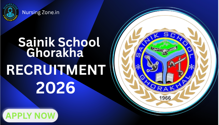Sainik School Ghorakhal Recruitment 2026