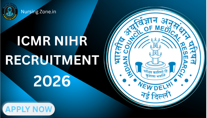 ICMR NIHR Recruitment 2026