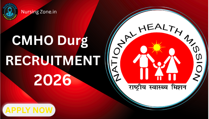CMHO Durg Recruitment 2026