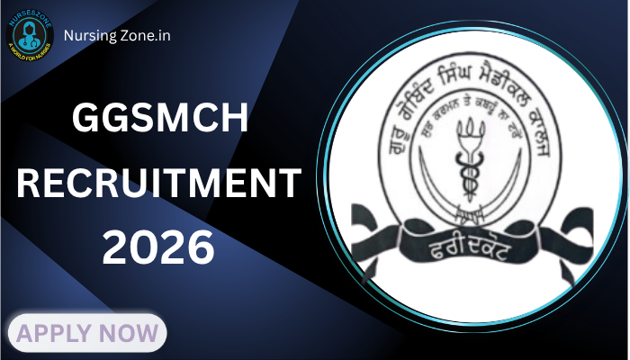 GGSMCH Recruitment 2026