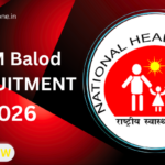 NHM Balod Recruitment 2026