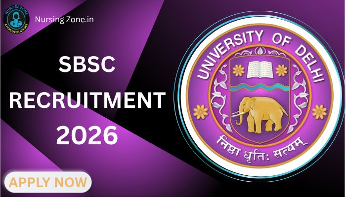 SBSC Recruitment 2026