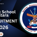 Sainik School Satara Recruitment 2026