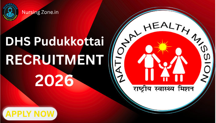 DHS Pudukkottai Recruitment 2026