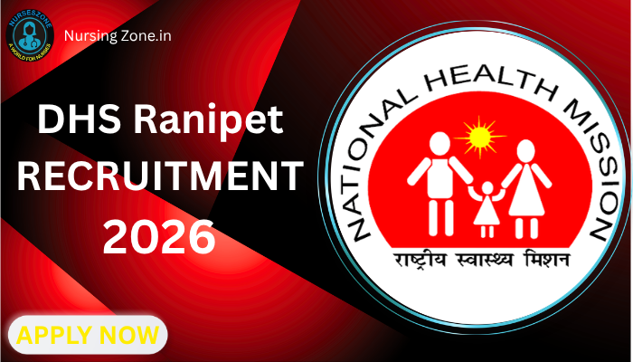 DHS Ranipet Recruitment 2026