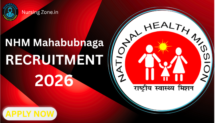 NHM Mahabubnagar Recruitment 2026