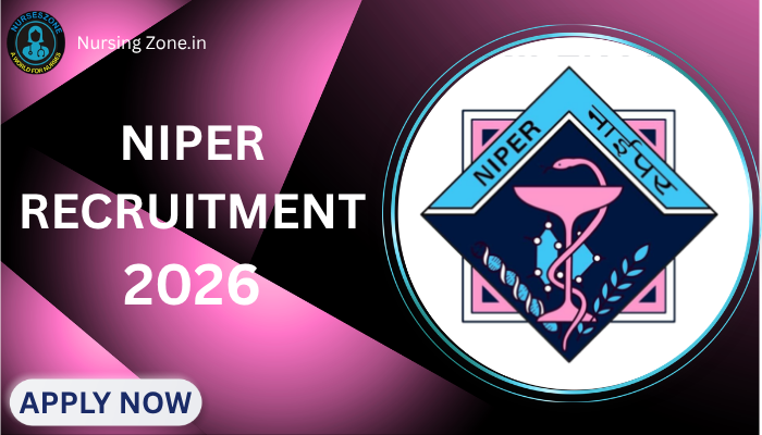 NIPER Recruitment 2026