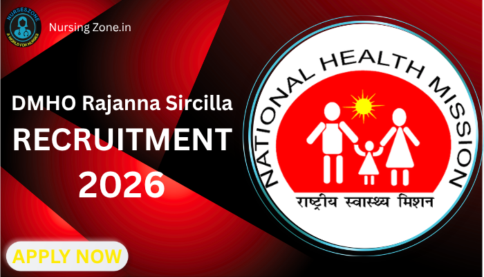DMHO Rajanna Sircilla Recruitment 2026