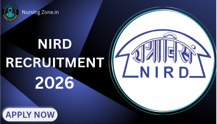 NIRD Recruitment 2026