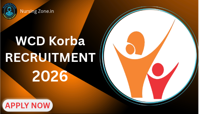 WCD Korba Recruitment 2026
